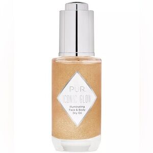 PÜR Crystal Clear Iconic Glow Illuminating Face & Body Dry Oil (1 fl oz) NEW